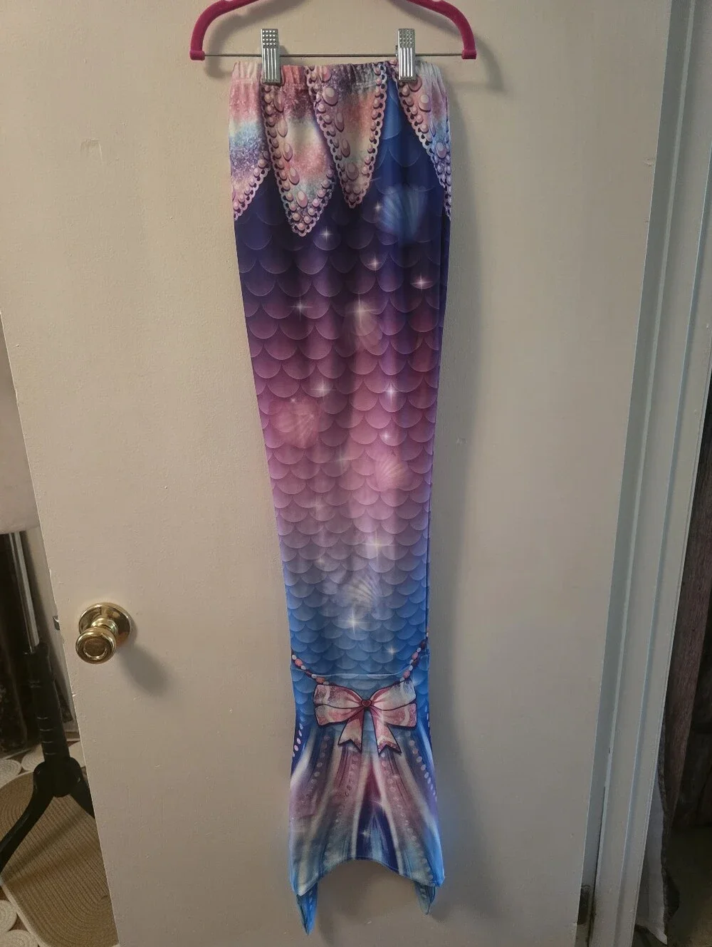 ShePretty Girls' Ombre Mermaid Tail In Pink, Purple & Blue